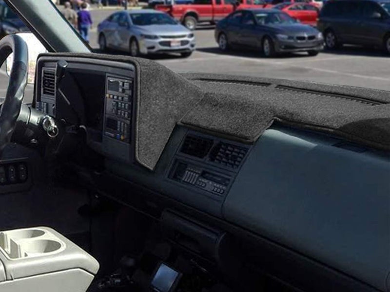 AKMOTOR Dash Cover Custom Fit for Chevy Chevrolet Suburban Blazer/GMC Sierra C1500 C2500 C3500 K1500 K2500 K3500 Pickup Truck 1988-1994,Dashboard Cover Mat Pad(Black) Y25 - Image 1